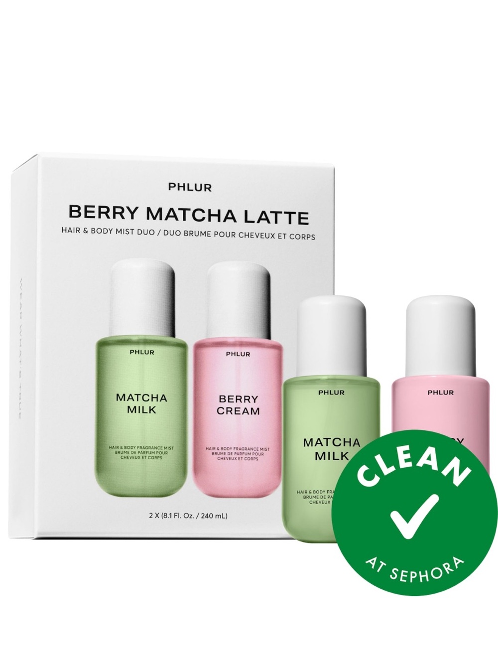 PHLUR Berry Matcha Latte Duo